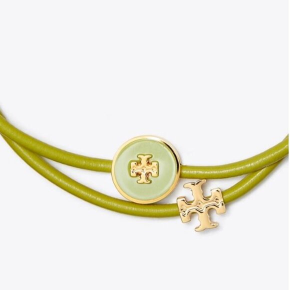 Tory Burch KIRA ENAMEL SLIDER BRACELET NWT - Picture 2 of 3